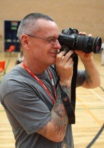 Mr Steve Brown Torbay Taekwondo black belt & offical photographer