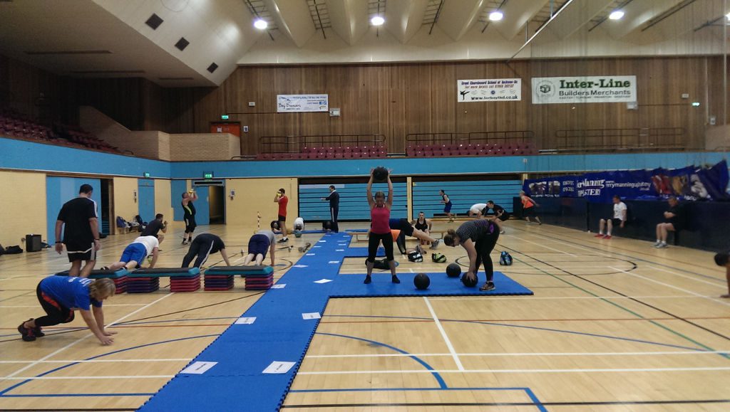 Our Wednesday night Circuit training class