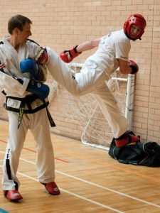 One of our private martial art classes with Mr Churchward