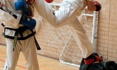 One of our private martial art classes with Mr Churchward