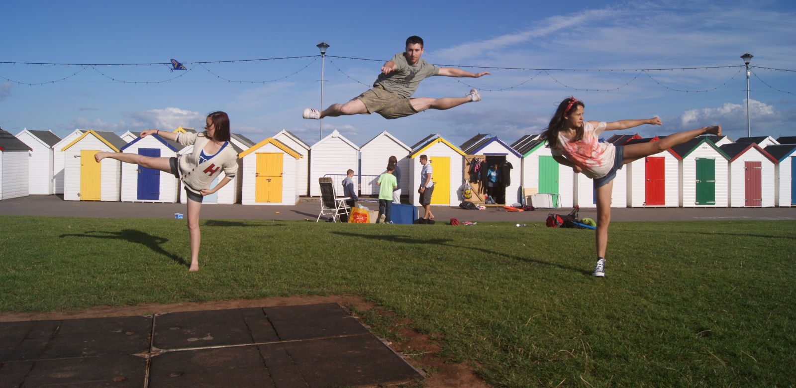 Outdoor Taekwondo class in Torbay