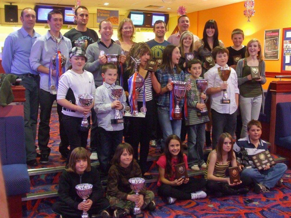 Torbay Taekwondo Schools students receiving Annual Awards in 2009 during our Christmas Party