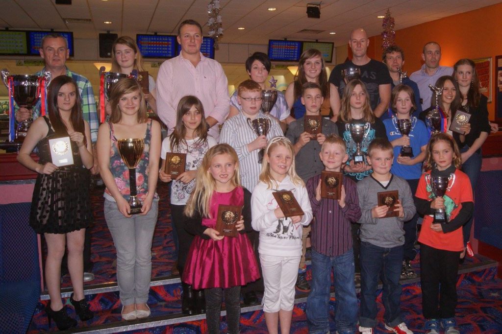 Torbay Taekwondo Schools students receiving Annual Awards in 2011 during our Christmas Party