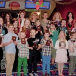 Torbay Taekwondo Schools students receiving Annual Awards in 2012 during our Christmas Party