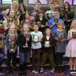 Torbay Taekwondo Schools students receiving Annual Awards in 2013 during our Christmas Party