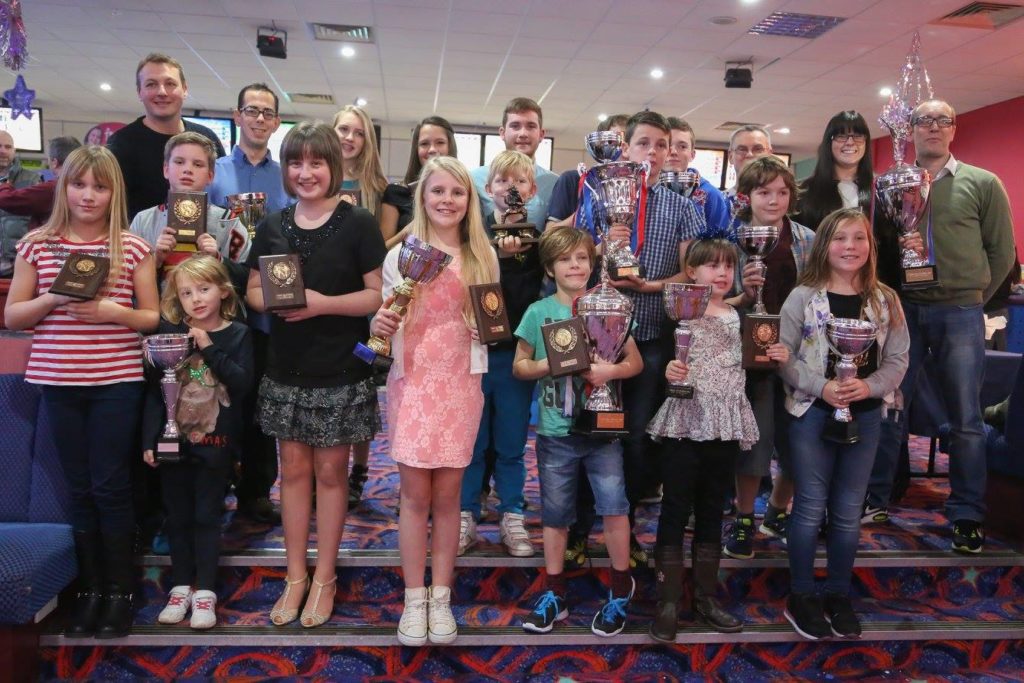 Torbay Taekwondo Schools students receiving Annual Awards in 2014 during our Christmas Party