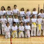 Torbay Taekwondo Students receiving their new belts and certificates September 2018