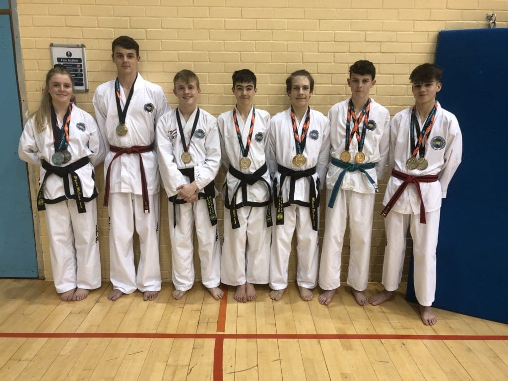 Torbay Tkd School UKITF Finals day Medalists 2019